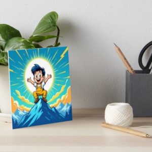 Yodeli Art Board Print