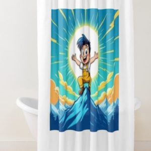 Yodeli Shower Curtain