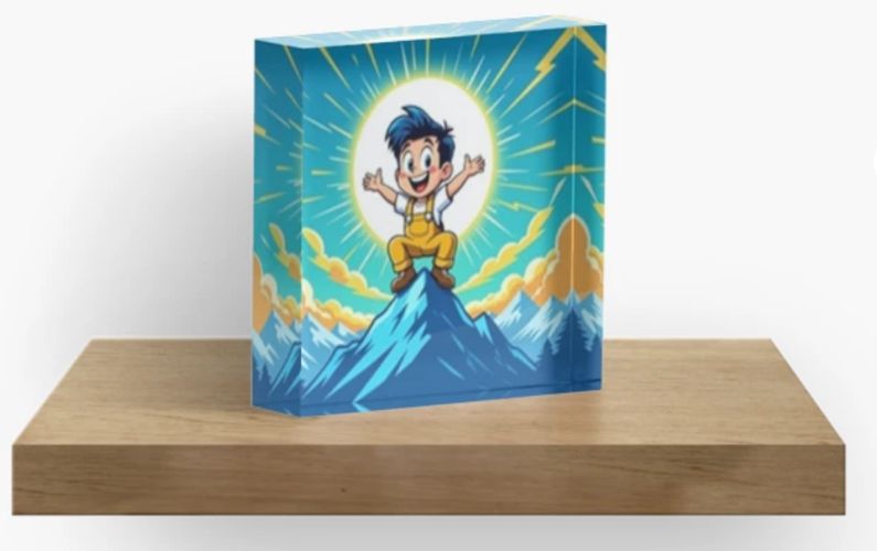 Yodeli Acrylic Block